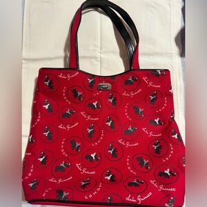 Lulu Guinness Scotty Dog Tote